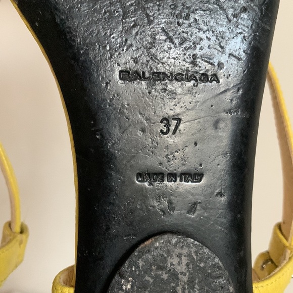 BALENCIAGA SANDLES CALFSKIN size 7 - Picture 5 of 6